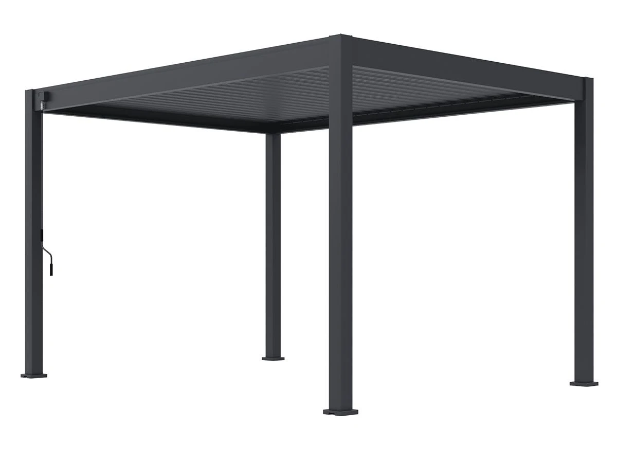 Merkloos Orion Comfort 300 X 360 Cm Terrasoverkapping - Antraciet 1 Merkloos Orion Comfort 300 X 360 Cm Terrasoverkapping - Antraciet