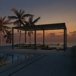 Merkloos Orion Premium 300x600cm Elektrische LED Overkapping - Antraciet 10 Merkloos Orion Premium 300x600cm Elektrische LED Overkapping - Antraciet -Merkloos 0e072758e5c225ec