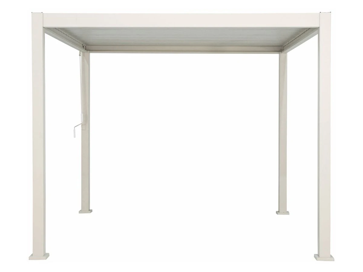 Merkloos Mirador Basic 300x300cm Terrasoverkapping - White 2 Merkloos Mirador Basic 300x300cm Terrasoverkapping - White - Afbeelding 2