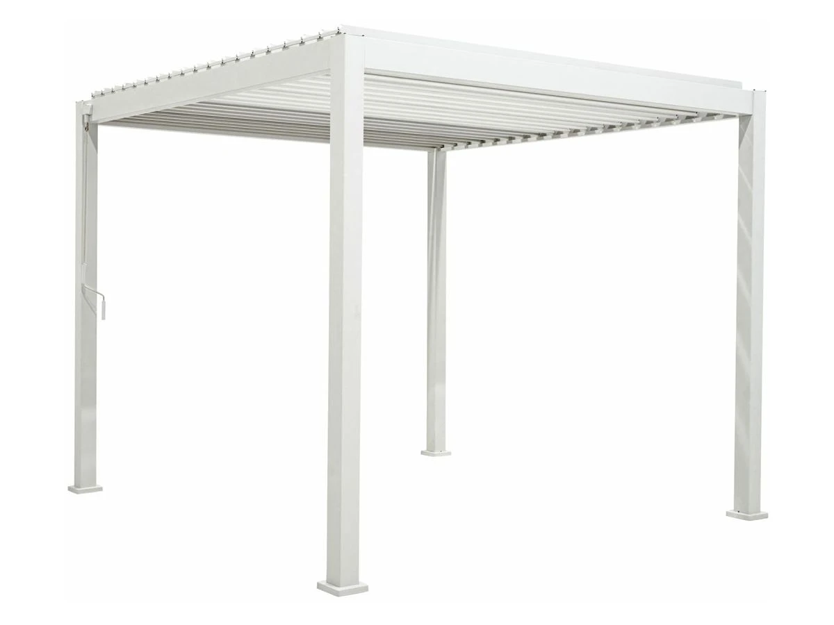 Merkloos Mirador Basic 300x300cm Terrasoverkapping - White 1 Merkloos Mirador Basic 300x300cm Terrasoverkapping - White