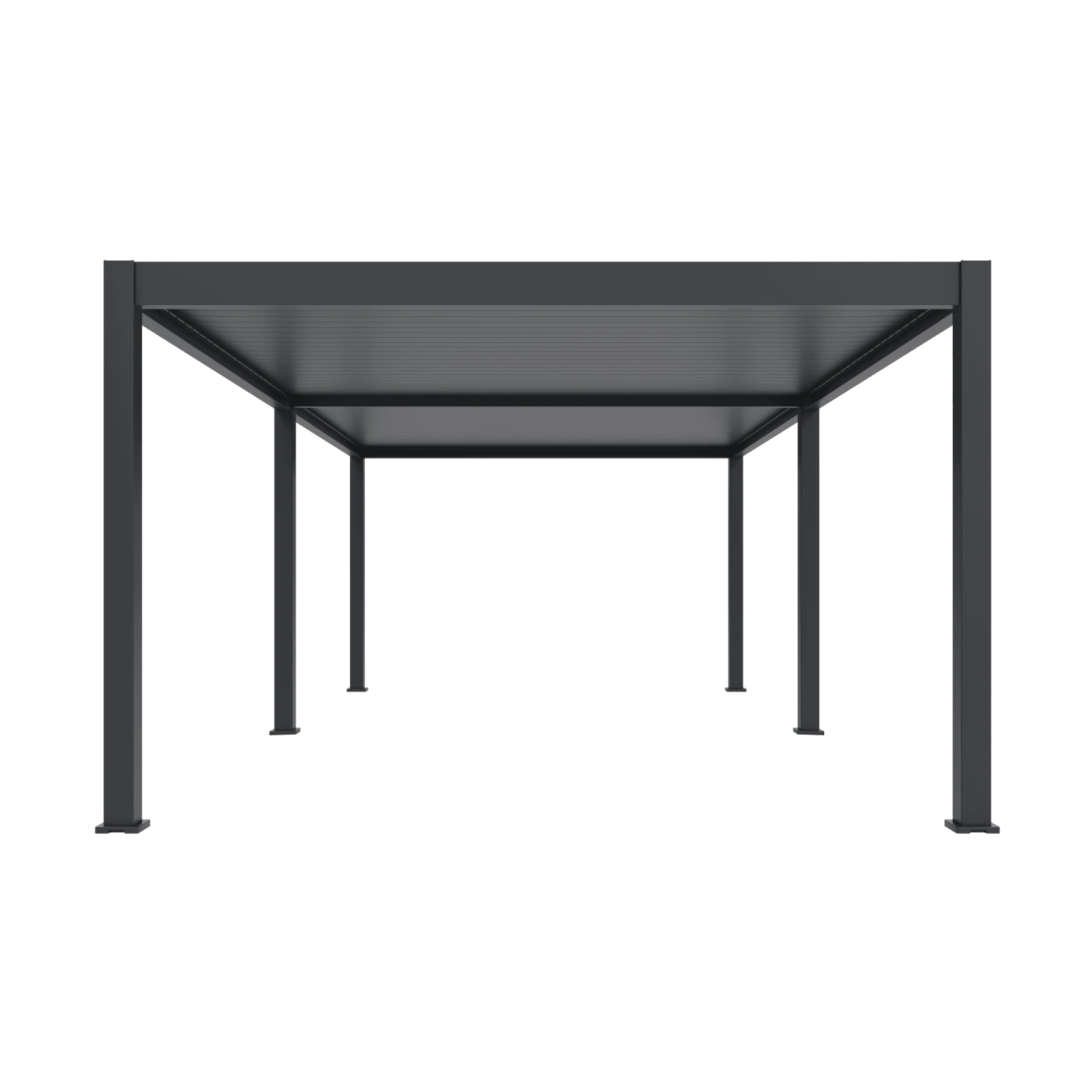 Merkloos Orion Premium 400 X 800 Cm Overkapping - Antraciet 3 Merkloos Orion Premium 400 X 800 Cm Overkapping - Antraciet - Afbeelding 3