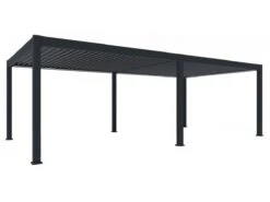 Merkloos Orion Premium 400x800cm Elektrische LED Overkapping - Antraciet