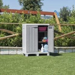 Merkloos Toomax Florida XL Laag Opbergkast - Grijs -Merkloos 3d337cfca4472c1f