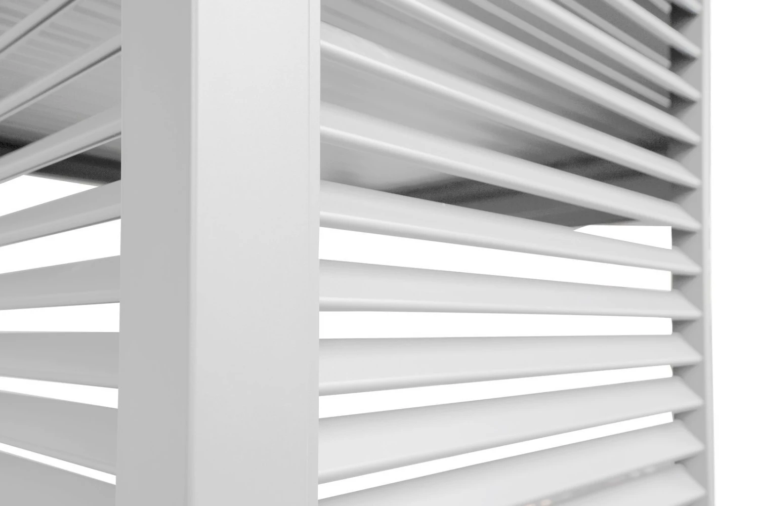 Merkloos Novum Mirador 3M 93 X 238,25 Louvre Shutter Paneel - White 3 Merkloos Novum Mirador 3M 93 X 238,25 Louvre Shutter Paneel - White - Afbeelding 3