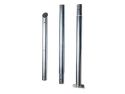 Merkloos Maanta EZ Mast 80° Basisplaat Schaduwdoek Paal - Staal