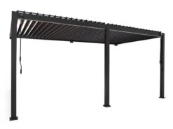 Merkloos Mirador Delxue 300 X 530 Cm Muur Overkapping - Antraciet