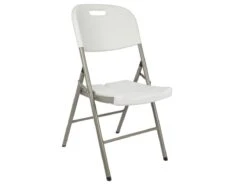 Merkloos Perel Klapstoel - Wit