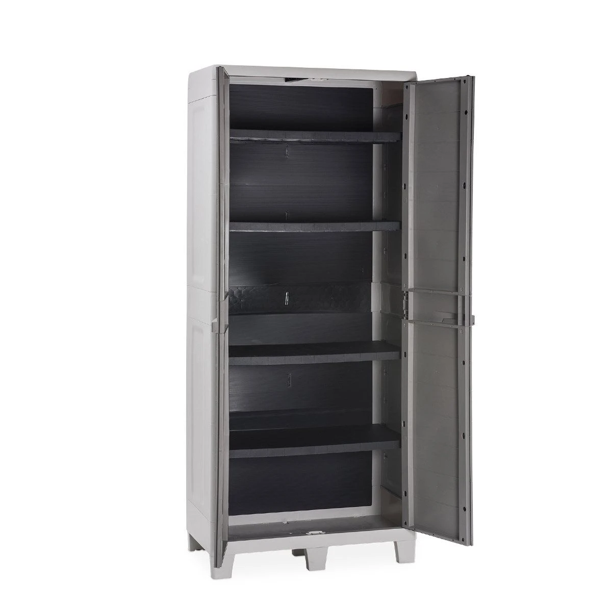 Merkloos Toomax Woody's XL Hoog Opbergkast - Grijs 5 Merkloos Toomax Woody's XL Hoog Opbergkast - Grijs - Afbeelding 5