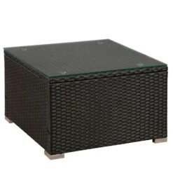 Merkloos Punta Cana L Polyrotan Zwarte Loungeset -Merkloos 62583e343998d9.72104717