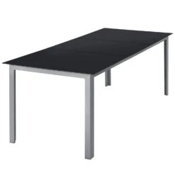 Merkloos Milano Aluminium 9-delige Zilvergrijze Diningset -Merkloos 62583e49cf14e7.50964727