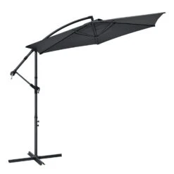 Merkloos Brazil 300 Donkergrijze Parasol