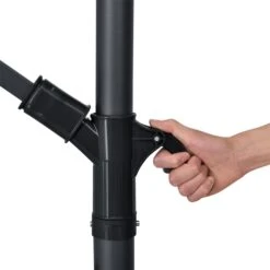 Merkloos Brazil 300 Donkergrijze Parasol -Merkloos 625e8160505465.57753873