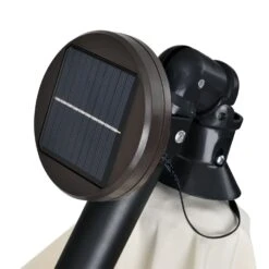 Merkloos Brasil 300 Creme Parasol Met LED-verlichting -Merkloos 625ff5eb913ce1.78658044