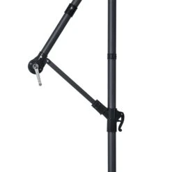 Merkloos Brasil 300 Grijze Parasol Met LED-verlichting -Merkloos 62605f6946c2d1.22765781