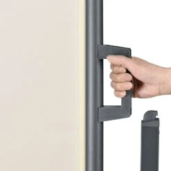 Merkloos Dubai 300 X 160 Beige Windscherm -Merkloos 62666a586f7887.37839763