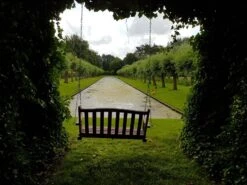 Merkloos MaximaVida Jackson 120 Cm Houten Schommelbank -Merkloos 6304e486488561.07183185