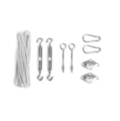 Merkloos Perel Schaduwdoek Bevestigingsset