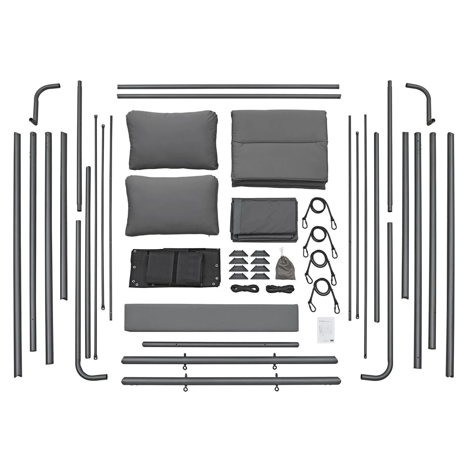 Merkloos Kassandra Schommelbank 3 Merkloos Kassandra Schommelbank - Afbeelding 3