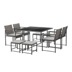 Merkloos Polyrotan Bahamas L Loungeset