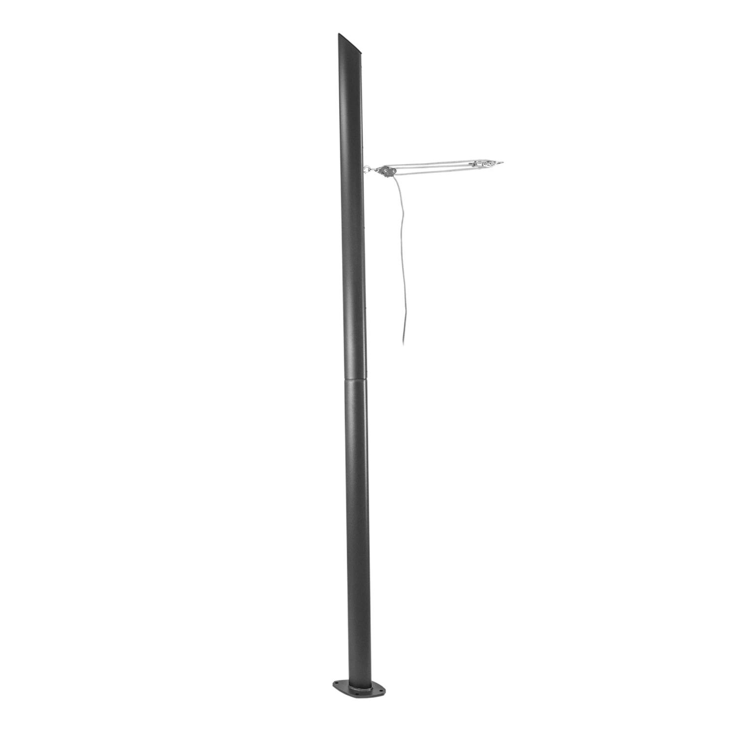 Merkloos Maanta Ulisse 90° Basisplaat Schaduwdoek Paal 1 Merkloos Maanta Ulisse 90° Basisplaat Schaduwdoek Paal