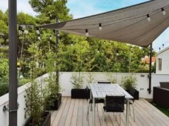 Merkloos Maanta Alu Simple Paal Met Wandmontage Voor Schaduwdoek -Merkloos 641ac3c5c9b3e9.77525343