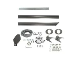 Merkloos Maanta Alu Simple Paal Met Wandmontage Voor Schaduwdoek -Merkloos 641ac3c5d06db1.92053953