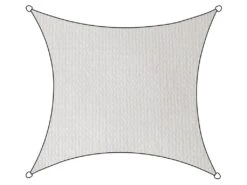 Merkloos Livn Iseo Vierkant HDPE 5 X 5 Meter Schaduwdoek