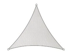 Merkloos Livn Iseo Driehoek HDPE 5 Meter Schaduwdoek