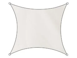 Merkloos Livn Como Vierkant Polyester 5 X 5 Meter Schaduwdoek