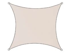 Merkloos Livn Livigno Oxford Vierkant 3,6 X 3,6 Meter Schaduwdoek