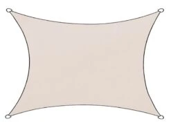 Merkloos Livn Livigno Oxford Rechthoek 3 X 4 Meter Schaduwdoek