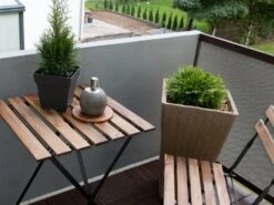 Merkloos Livin'outdoor 90 X 500 Cm Polyester Balkonscherm -Merkloos 64d1071a8cbf41.10306099