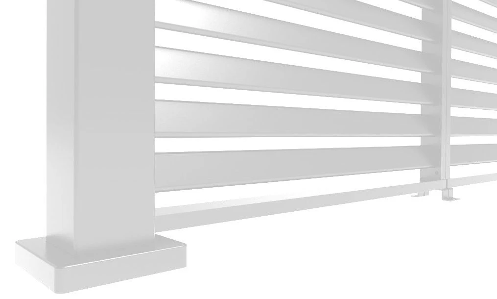 Merkloos Novum Mirador 4M 123,5 X 238,25 Louvre Shutter Paneel - White 5 Merkloos Novum Mirador 4M 123,5 X 238,25 Louvre Shutter Paneel - White - Afbeelding 5