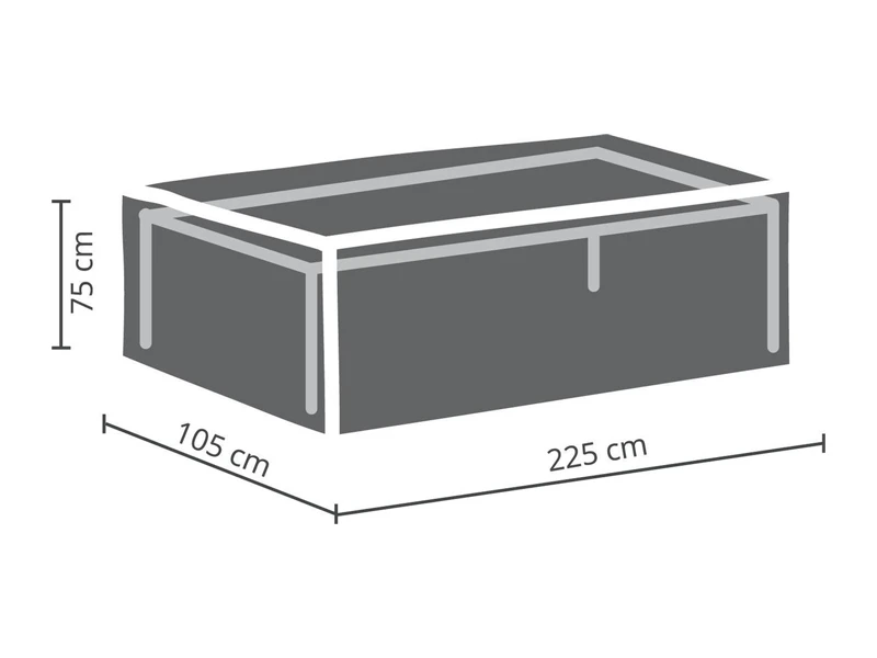 Merkloos All Seasons Covers Antraciet Tuinsethoes 2 Merkloos All Seasons Covers Antraciet Tuinsethoes - Afbeelding 2