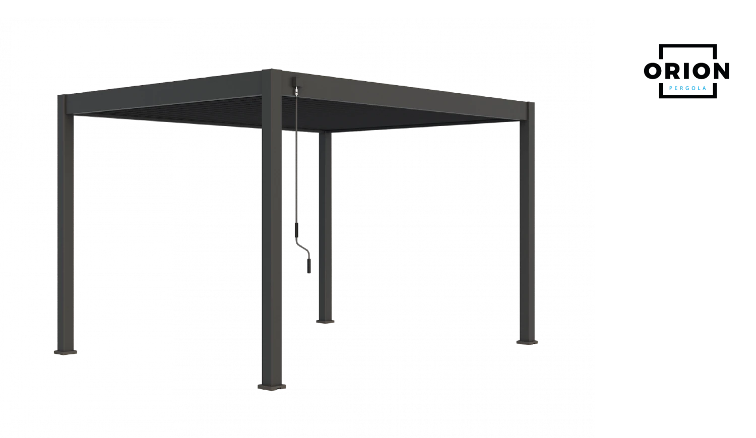 Merkloos Novum ORION 300 X 400 Cm Terrasoverkapping - Black 1 Merkloos Novum ORION 300 X 400 Cm Terrasoverkapping - Black