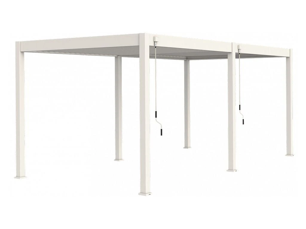 Merkloos Novum ORION 360 X 530 Terrasoverkapping - White 1 Merkloos Novum ORION 360 X 530 Terrasoverkapping - White