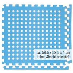 Merkloos Eyepower 62x62cm Set Van 4 Zwembad Vloertegels - Blue -Merkloos 664f4510f16254.26603322