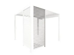 Merkloos Orion 360 Cm Kant Louvre Shutter Paneel - White