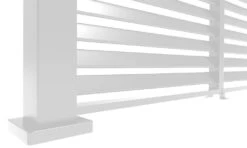 Merkloos Orion 360 Cm Kant Louvre Shutter Paneel - White -Merkloos 66506c8a964881.72365556