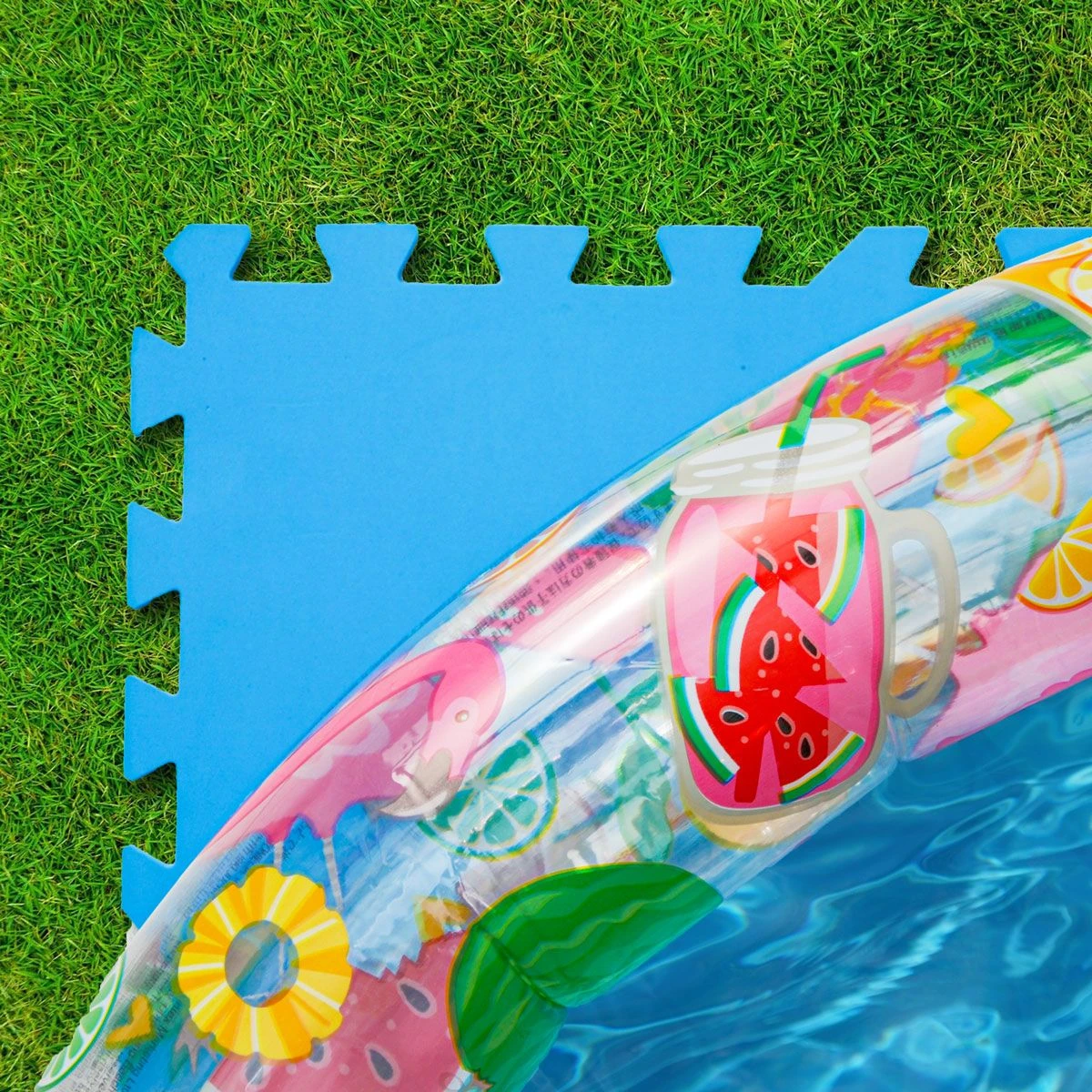 Merkloos Eyepower 50x50cm Set Van 44 Zwembad Vloertegels - Blue 6 Merkloos Eyepower 50x50cm Set Van 44 Zwembad Vloertegels - Blue - Afbeelding 6