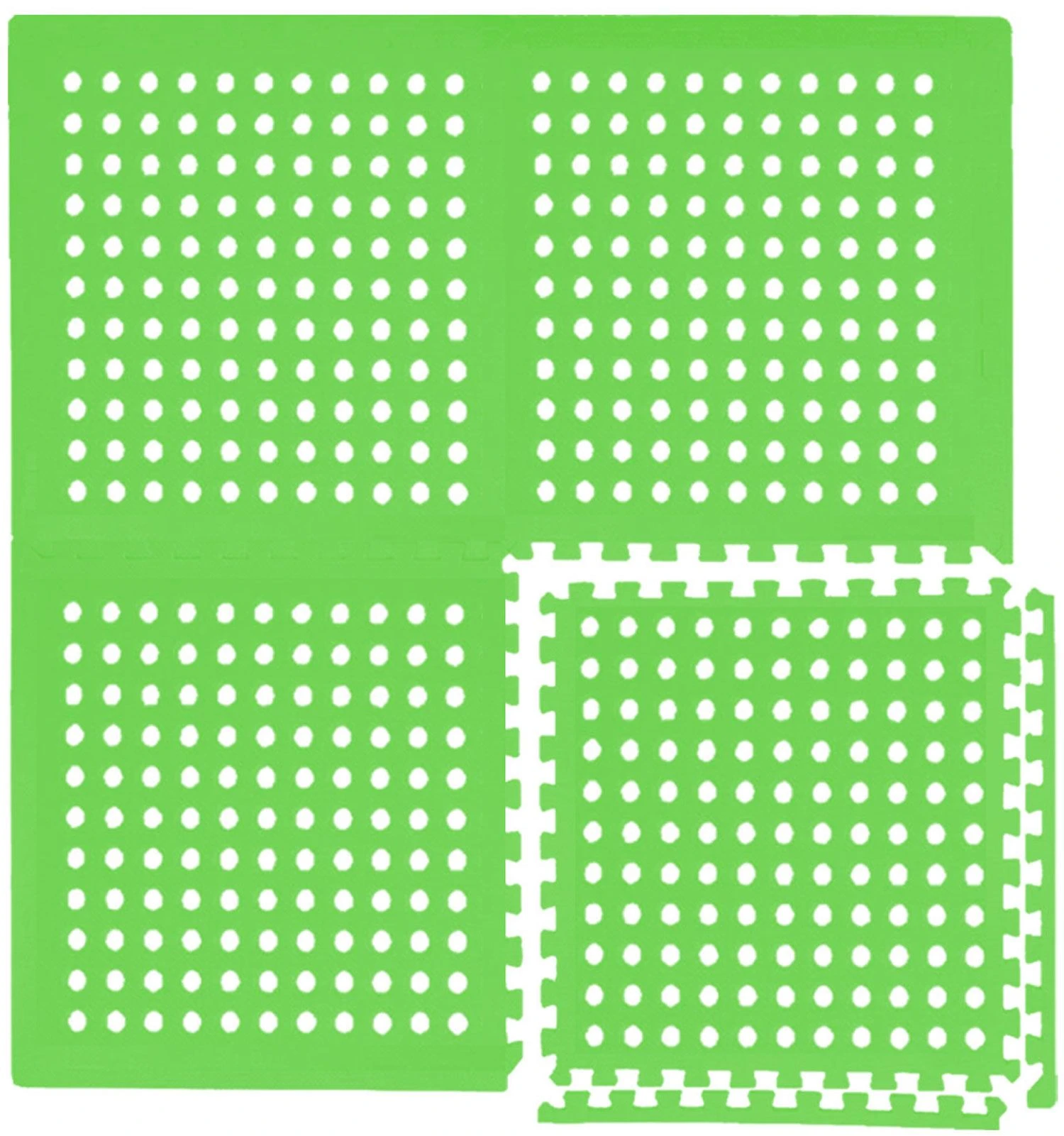 Merkloos Eyepower 62x62cm Set Van 20 Zwembad Vloertegels - Green 1 Merkloos Eyepower 62x62cm Set Van 20 Zwembad Vloertegels - Green