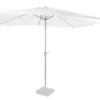 Merkloos VONROC Premium Rapallo 200 X 300 Cm Parasol - White