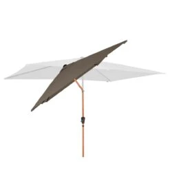 Merkloos VONROC Premium Rapallo 200 X 300 Cm Parasol - Taupe -Merkloos 6655e395b98276.35569587