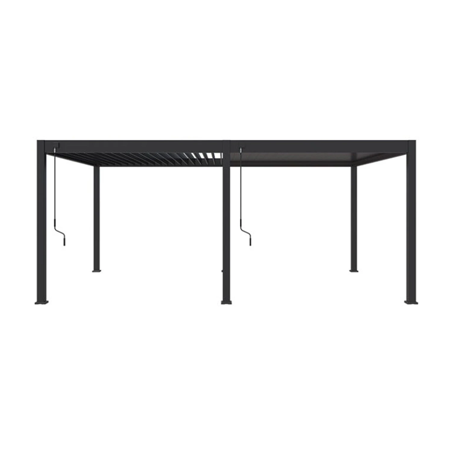 Merkloos Horizon Terrasoverkapping - 400 X 600 Cm - Antraciet 2 Merkloos Horizon Terrasoverkapping - 400 X 600 Cm - Antraciet - Afbeelding 2