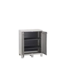 Merkloos Toomax Florida XL Laag Opbergkast - Grijs -Merkloos 77c0736e7d4451cf