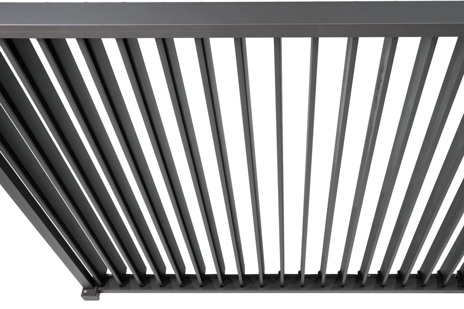 Merkloos Mirador Delxue 300 X 530 Cm Muur Overkapping - Antraciet 4 Merkloos Mirador Delxue 300 X 530 Cm Muur Overkapping - Antraciet - Afbeelding 4