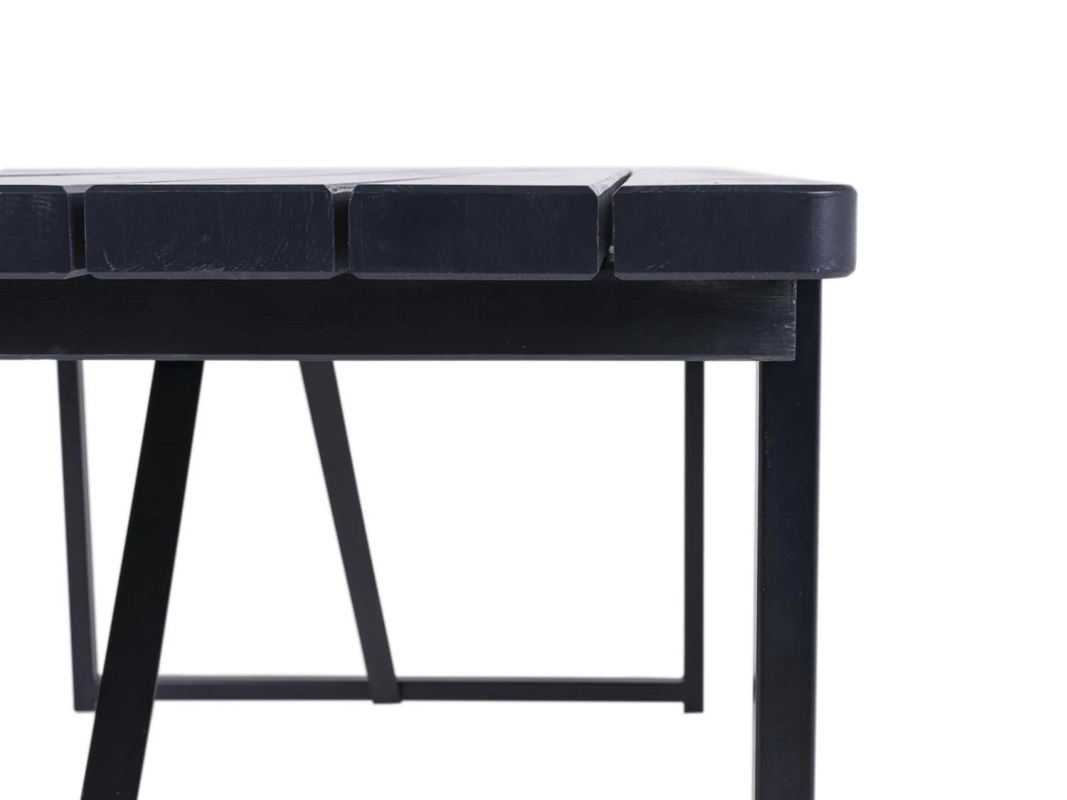 Merkloos MaximaVida Riga 200 Cm Blackwash Tuintafel 3 Merkloos MaximaVida Riga 200 Cm Blackwash Tuintafel - Afbeelding 3