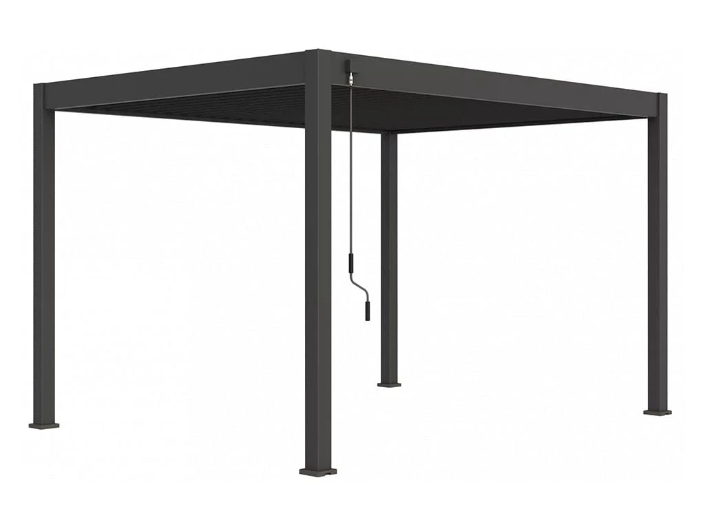 Merkloos Novum ORION 360 X 400 Terrasoverkapping - Black 1 Merkloos Novum ORION 360 X 400 Terrasoverkapping - Black