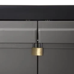 Merkloos Toomax Elegance XL Opbergkast Laag - Lichtgrijs/antraciet -Merkloos 8e3e05f474343e40