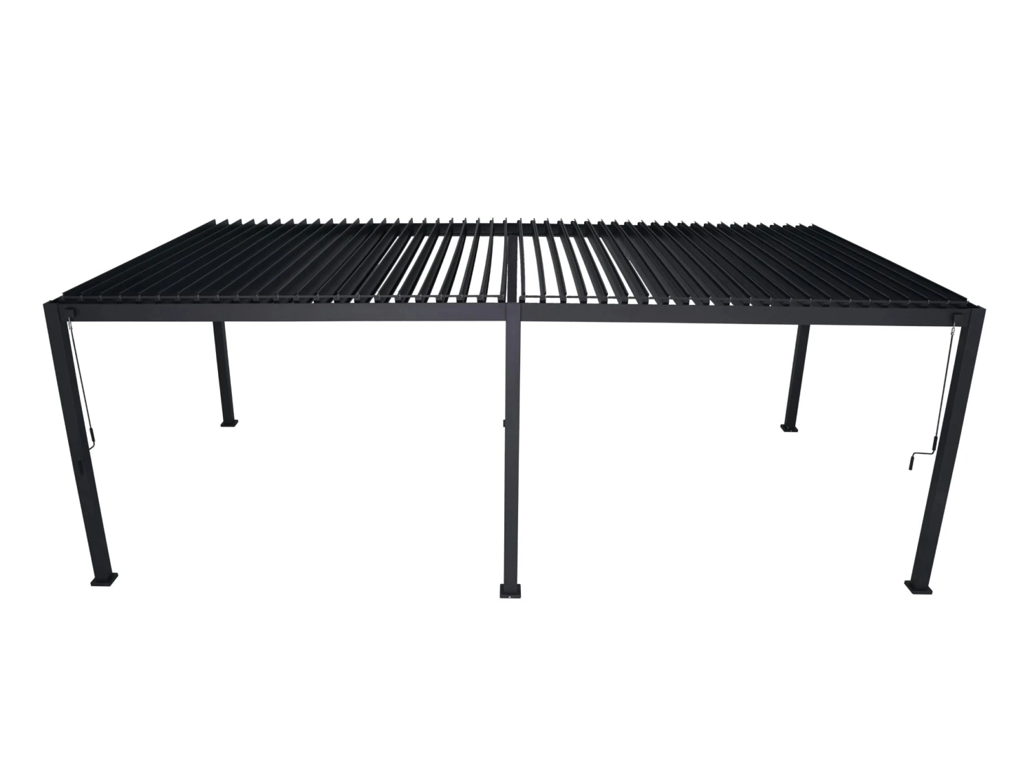 Merkloos Mirador Deluxe 360 X 720 Cm Overkapping - Antraciet 2 Merkloos Mirador Deluxe 360 X 720 Cm Overkapping - Antraciet - Afbeelding 2